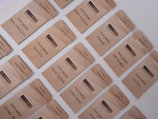 Pre Sprayed Perfume Testing Strips