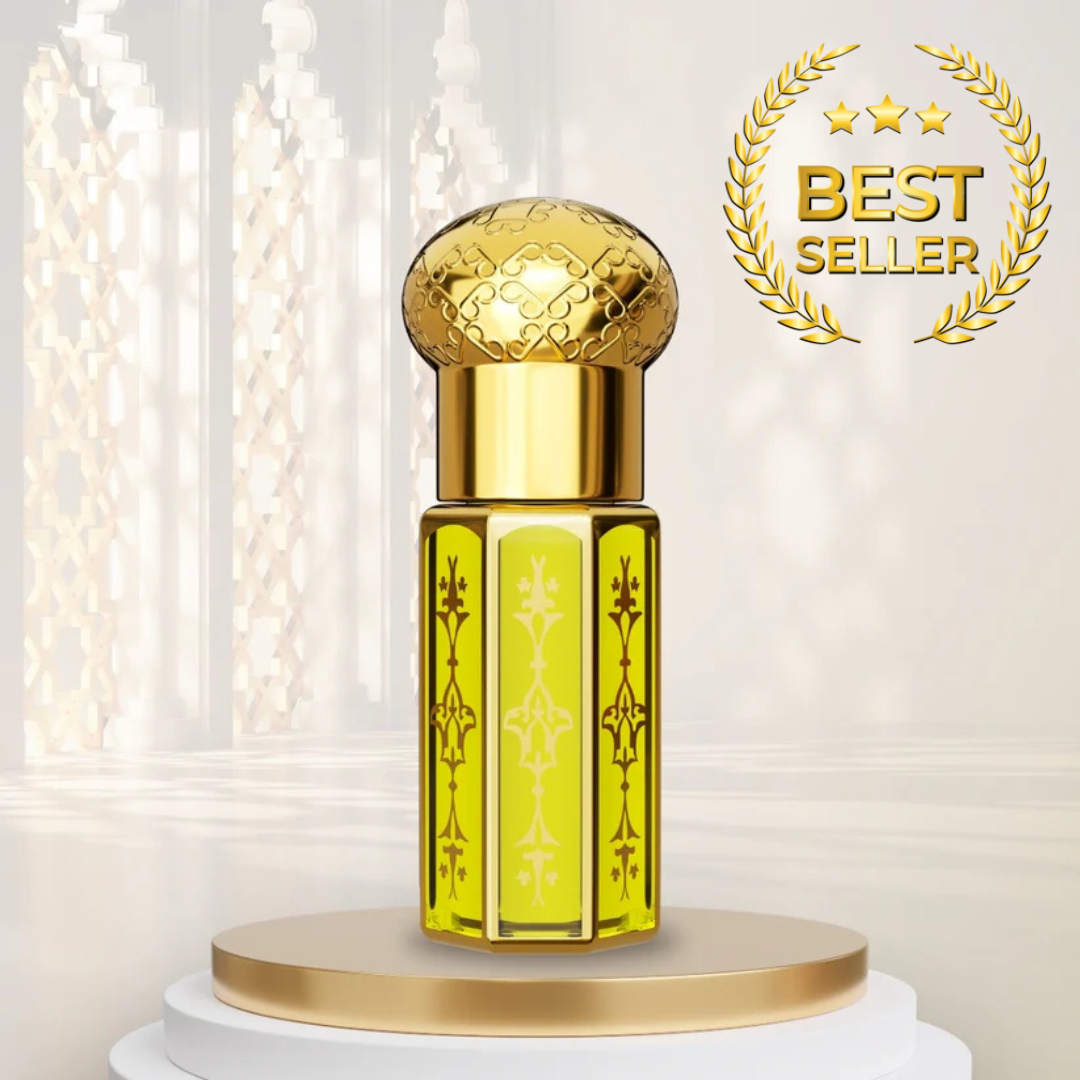 Oud Rose Attar Alcohol-Free 100% Authentic Premium, Long-Lasting Attar