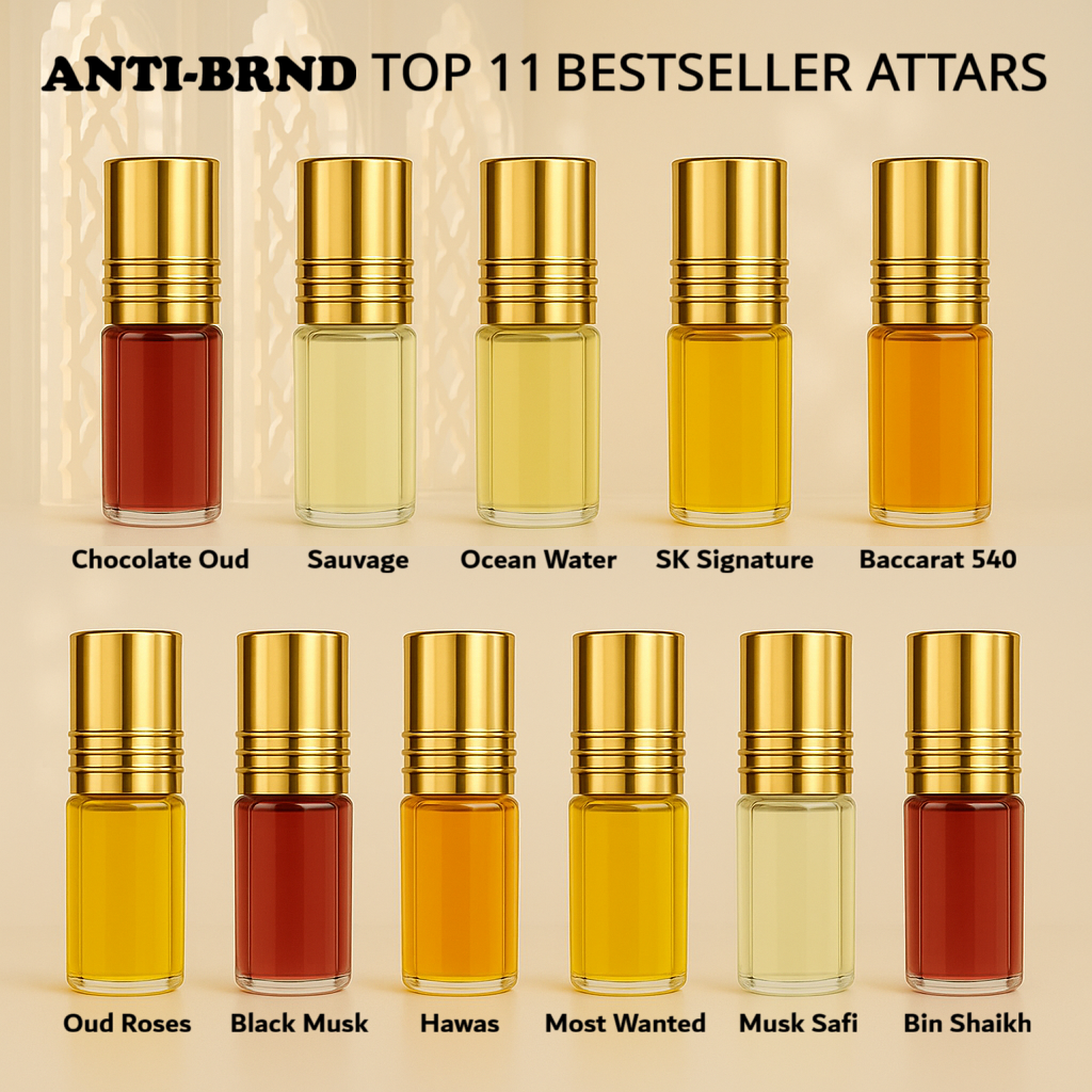 Top 11 Bestseller Attars Discovery Set | 3ml Each