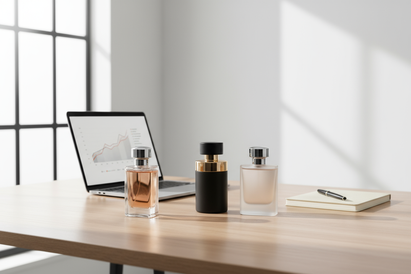 Create image for office perfumes